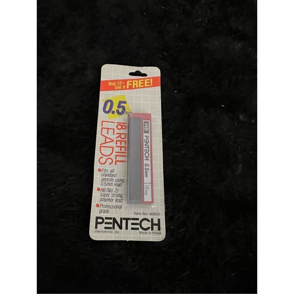 Vintage Pentel .5 lead refills New Old Dead Stock